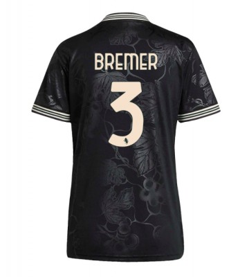 Juventus Gleison Bremer #3 Tredjetrøje Dame 2025-26 Kortærmet